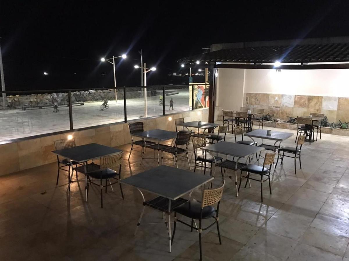 605 Flat Mobiliado Com Vista Lateral Mar Na Praia De Iracema Com Ventilador Fortaleza  Eksteriør bilde