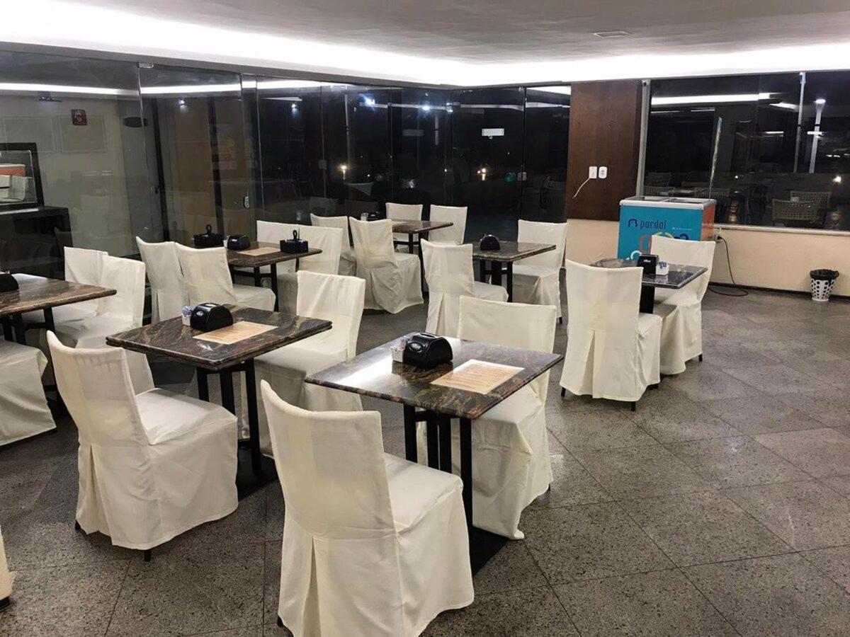 605 Flat Mobiliado Com Vista Lateral Mar Na Praia De Iracema Com Ventilador Fortaleza  Eksteriør bilde