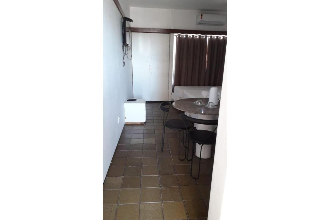 605 Flat Mobiliado Com Vista Lateral Mar Na Praia De Iracema Com Ventilador Fortaleza  Eksteriør bilde